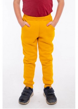Vidoli жовті теплі спортивні штани B-21154W